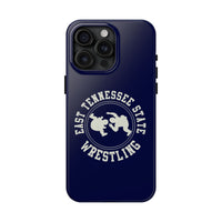 East Tennessee State Wrestling Vintage Logo Tough Phone Cases