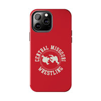 Central Missouri Wrestling Vintage Logo Tough Phone Cases