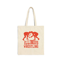 Illinois Wrestling Canvas Tote Bag  Bags