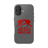 Ohio State Wrestling on Gray Tough iPhone and Samsung Galaxy Cases  Phone Case