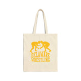 Delaware Wrestling Canvas Tote Bag  Bags