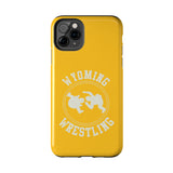 Wyoming Wrestling Vintage Logo Tough iPhone and Samsung Galaxy Cases  Phone Case