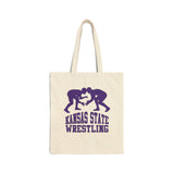 Kansas State Wrestling Canvas Tote Bag  Bags