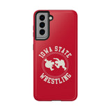 Iowa State Wrestling Vintage Logo Tough iPhone and Samsung Galaxy Cases  Phone Case