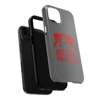 Ohio State Wrestling on Gray Tough Phone Cases