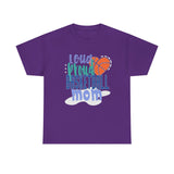 Loud Proud Basketball Mom with Basketball Heart  T-Shirt