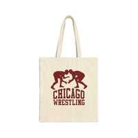 Chicago Wrestling Canvas Tote Bag  Bags