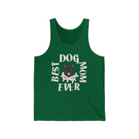 Best Dog Mom Ever Puppy Tank Top  Tank Top