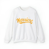 Warriors Sweatshirt (Gold Swooping Text)
