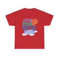 Loud Proud Basketball Mom with Basketball Heart  T-Shirt