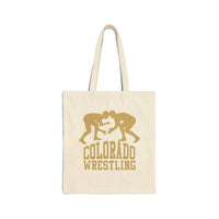 Colorado Wrestling Canvas Tote Bag  Bags