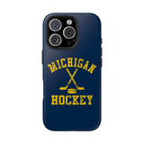 Vintage Michigan Hockey Tough Phone Cases