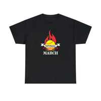Softball Legends Are Born In March T-Shirt