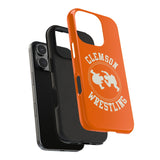 Clemson Wrestling Vintage Logo Tough Phone Cases