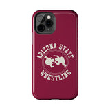 Arizona State Wrestling Vintage Logo Tough iPhone and Samsung Galaxy Cases  Phone Case