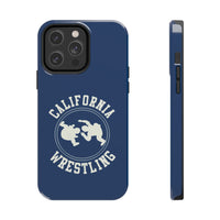 California Wrestling Vintage Logo Tough Phone Cases