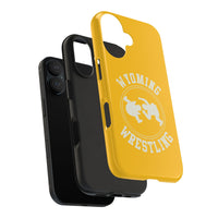 Wyoming Wrestling Vintage Logo Tough Phone Cases