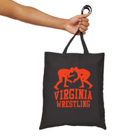 Virginia Wrestling Canvas Tote Bag  Bags