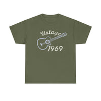 Vintage Guitar 1969 50th Birthday Shirt  T-Shirt
