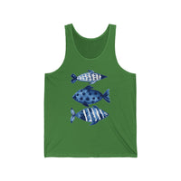 3 Indigo Fish Tank Top  Tank Top