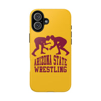 Arizona State Wrestling on Gold Tough Phone Cases