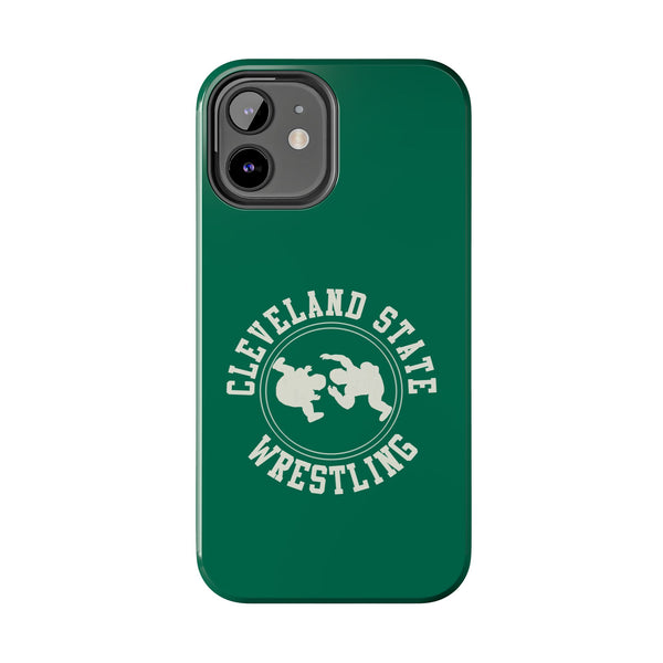 Cleveland State Wrestling Vintage Logo Tough iPhone and Samsung Galaxy Cases  Phone Case