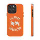 Clemson Wrestling Vintage Logo Tough Phone Cases