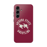 Arizona State Wrestling Vintage Logo Tough iPhone and Samsung Galaxy Cases  Phone Case