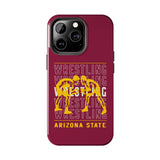 Wrestling Arizona State Tough Phone Cases