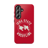 Iowa State Wrestling Vintage Logo Tough iPhone and Samsung Galaxy Cases  Phone Case