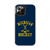 Vintage Michigan Hockey Tough iPhone and Samsung Galaxy Cases  Phone Case