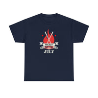 Hockey Legends Are Born In July T-Shirt