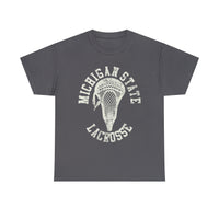Michigan State Lacrosse With Vintage Lacrosse Head Shirt