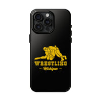 Wrestling Michigan Wrestling Graphic Tough Phone Cases