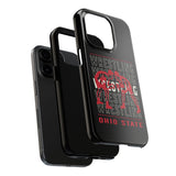 Wrestling Ohio State Tough iPhone and Samsung Galaxy Cases  Phone Case