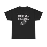 Vintage Montana Football  T-Shirt