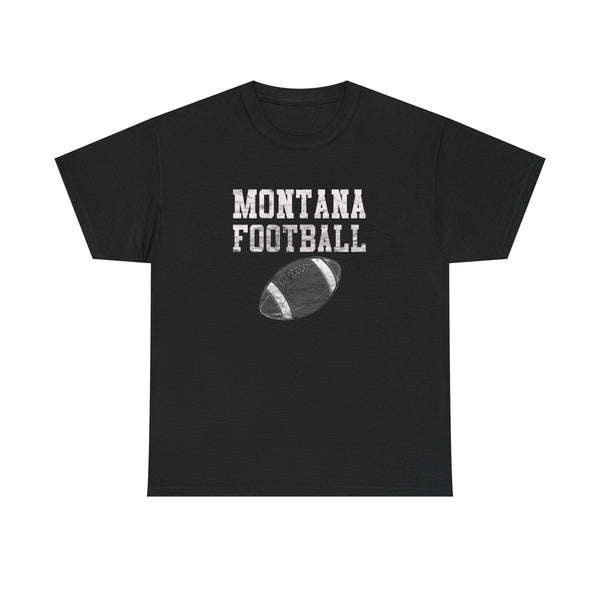 Vintage Montana Football  T-Shirt