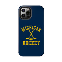 Vintage Michigan Hockey Tough Phone Cases