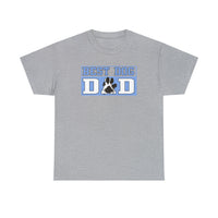 Best Dog Dad Paw Print Shirt