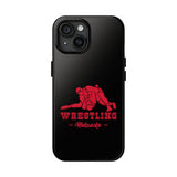 Wrestling Nebraska Wrestling Graphic Tough iPhone Case  Phone Case
