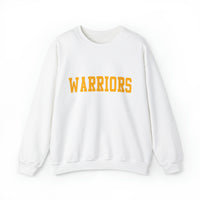 Warriors Sweatshirt (Gold Athletic Text)