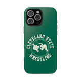 Cleveland State Wrestling Vintage Logo Tough iPhone and Samsung Galaxy Cases  Phone Case