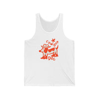Cowboy Dog Designer Tank Top  Tank Top