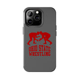 Ohio State Wrestling on Gray Tough iPhone and Samsung Galaxy Cases  Phone Case