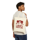 Liberty Wrestling Canvas Tote Bag  Bags