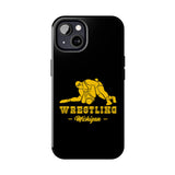 Wrestling Michigan Wrestling Graphic Tough Phone Cases