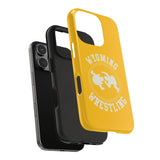 Wyoming Wrestling Vintage Logo Tough iPhone and Samsung Galaxy Cases  Phone Case