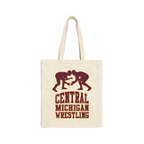 Central Michigan Wrestling Canvas Tote Bag  Bags