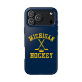 Vintage Michigan Hockey Tough iPhone and Samsung Galaxy Cases  Phone Case