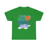 Loud Proud Basketball Mom with Basketball Heart  T-Shirt